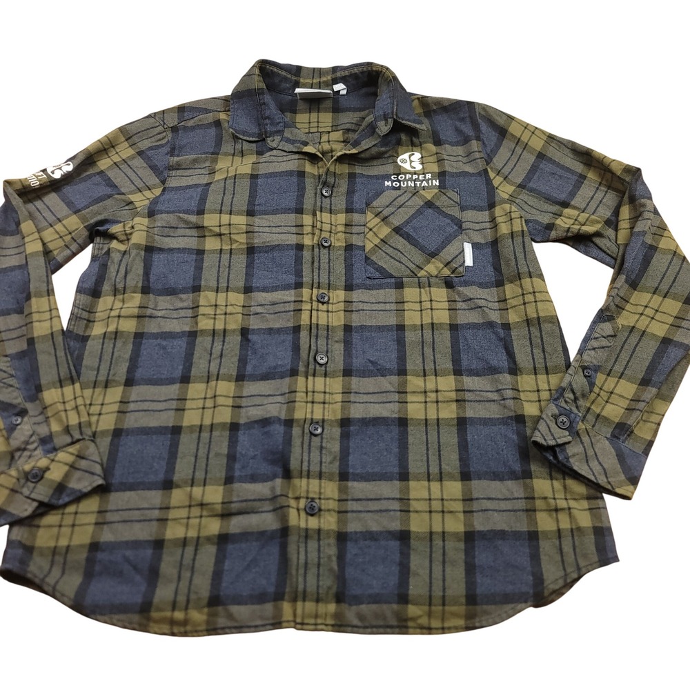 Mammut Plaid Flannel Shirt Men's Size L Outdoor Workware Hiking Camping